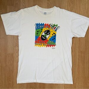 Vintage 50th Birthday Shirt I Still Like Rock and Roll 90’s Graphic Tee Large